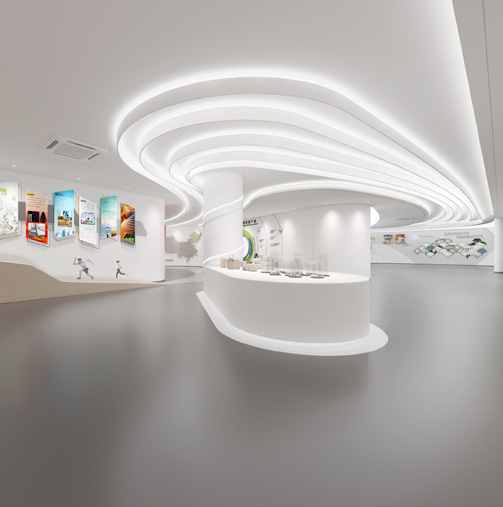 中國紹興興發(fā)集團展廳設(shè)計全景案例
